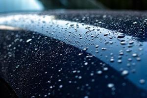 車のセラミックコーティング施工